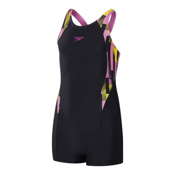 Pt pnl lsut jf black/yell vestido bano