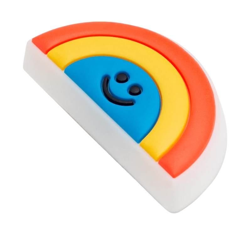 Lights Up Rainbow Smile Jibbitz Crocs
