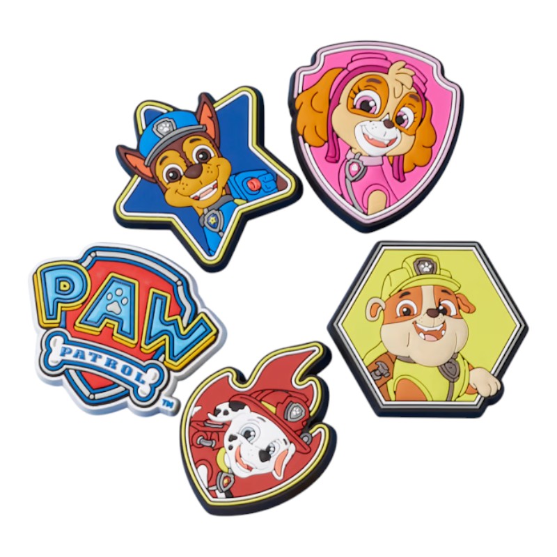 Accesorios Jibbitz Paw Patrol 5 Pack Crocs