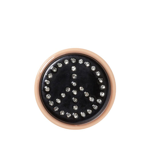 Charm Peace Sign Stud Crocs