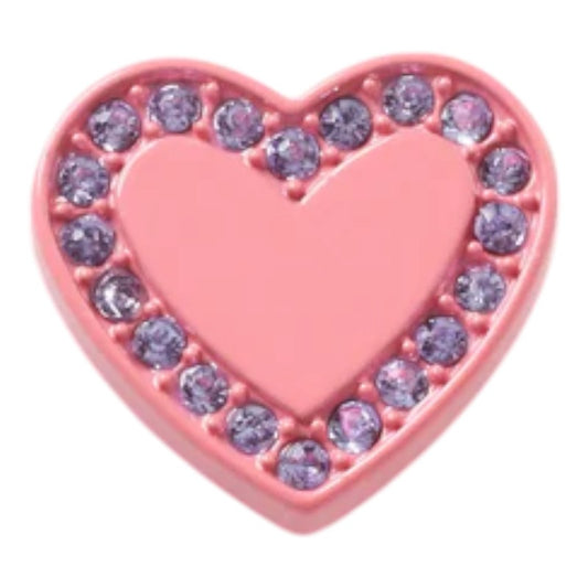 Accesorio Jibbitz Crocs Pink Enamel Heart Gem
