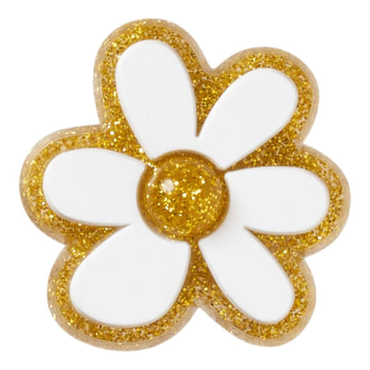 Accesorio Jibbitz Gold and White Floral Crocs