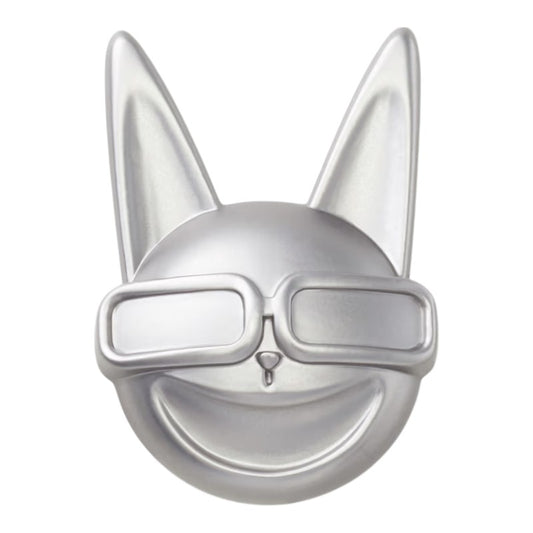 Accesorio Jibbitz Punk Silver Bunny Crocs