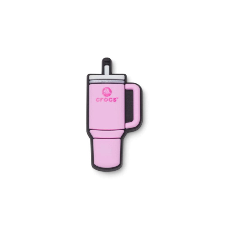 Botella de agua rosa Crocs