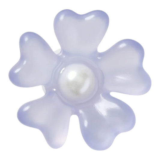 Accesorio Jibbitz Lavender Matte Pearl Flower Crocs