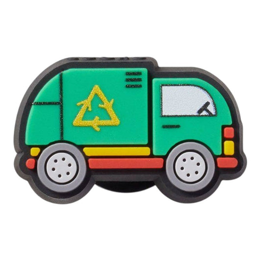 Tiny recycling truck Jibbitz Crocs
