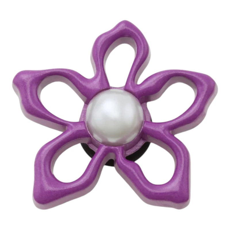 Accesorio Jibbitz Crocs floral morado
