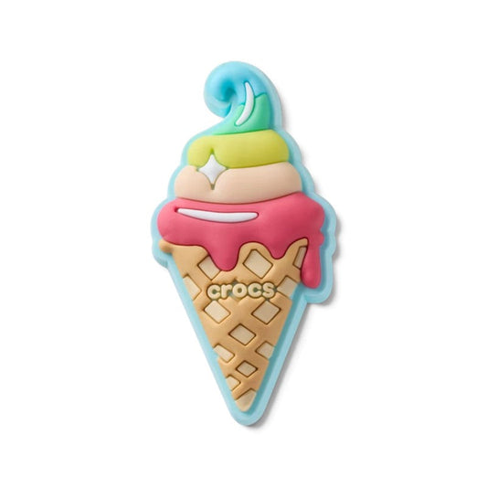 Jibbitz waffle ice cream cone Crocs