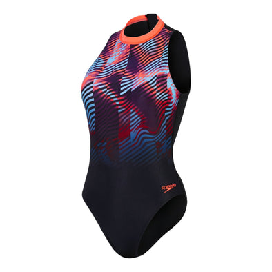 Plmt hyst af black/red vestido bano