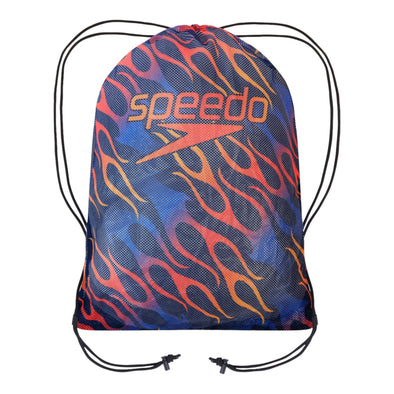 Printed mesh bag assorted mochila