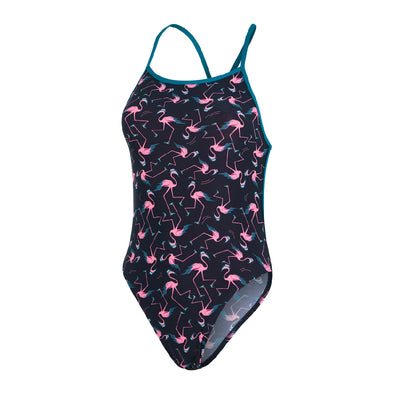 Alv v back 1pc af vestido de bano para dama