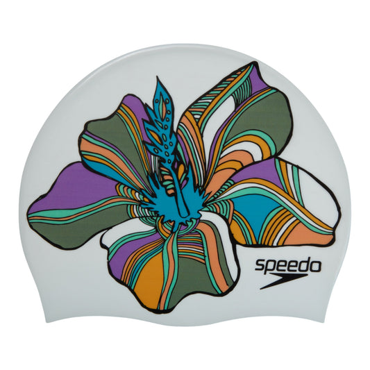 Gorro de natación Speedo con estampado digital