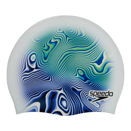 Gorro de natación Speedo con diseño digital