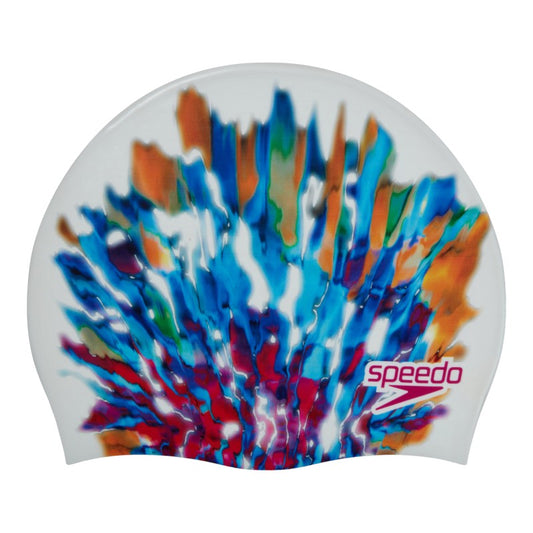 Gorro de natación Speedo estampado digital