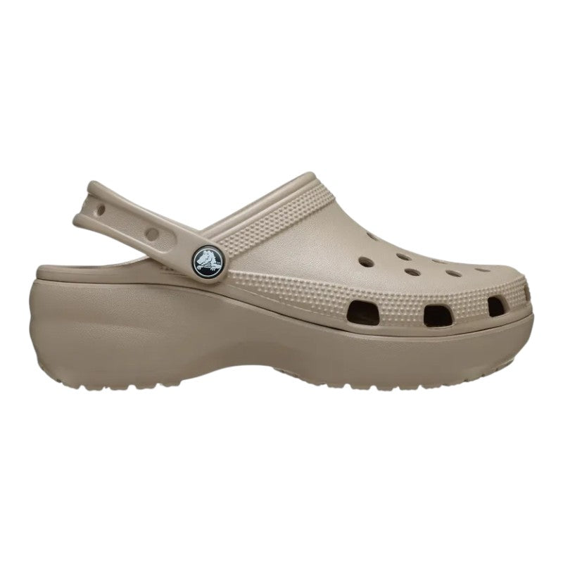 Sandalias Crocs Classic Platform Glitter Clog para dama