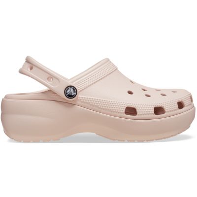 Sandalias Crocs Classic Platform Glitter Clog para dama