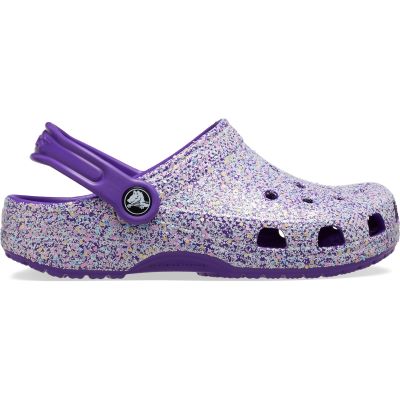 Classic glitter clog t