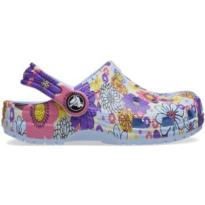 Classic retro floral clog t para ninos