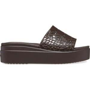 Brooklyn croco shine slide