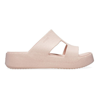 Chancletas crocs getaway platform h-strap p/dama