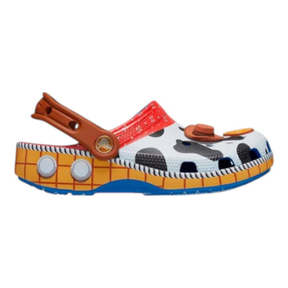 Sandalias crocs classic toy story woody clog p/nino