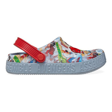 Sandalias crocs avengers off court clog p/nino