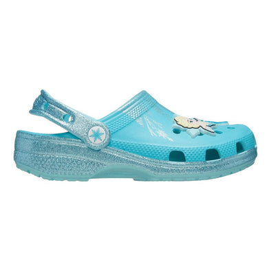 Sandalias crocs frozen elsa classic clog p/nino