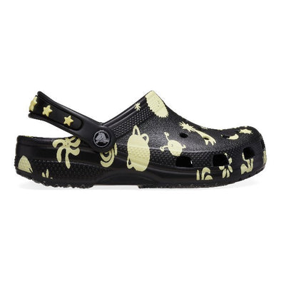 Sandalias crocs classic glow space clog toddler