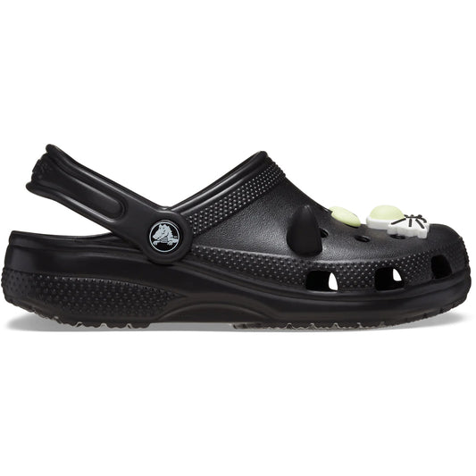 Sandalias Crocs Classic Glow Black Cat Clog Junior