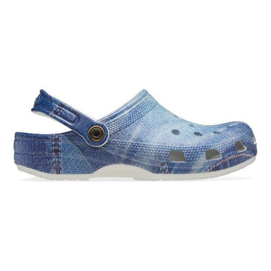 Sandalias crocs classic denim clog unisex