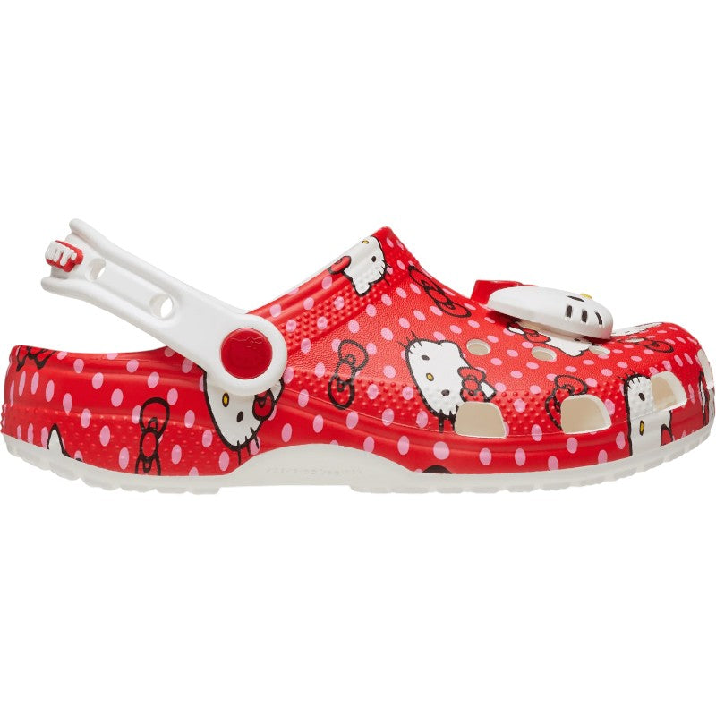 Hello Kitty Red Classic Clog K Crocs para niños