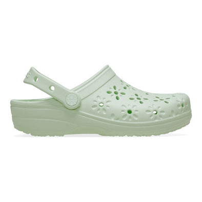 Classic floral cut out clog calzado unisex