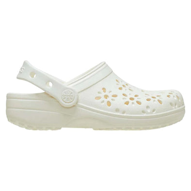 Classic floral cut out clog calzado p/junior k