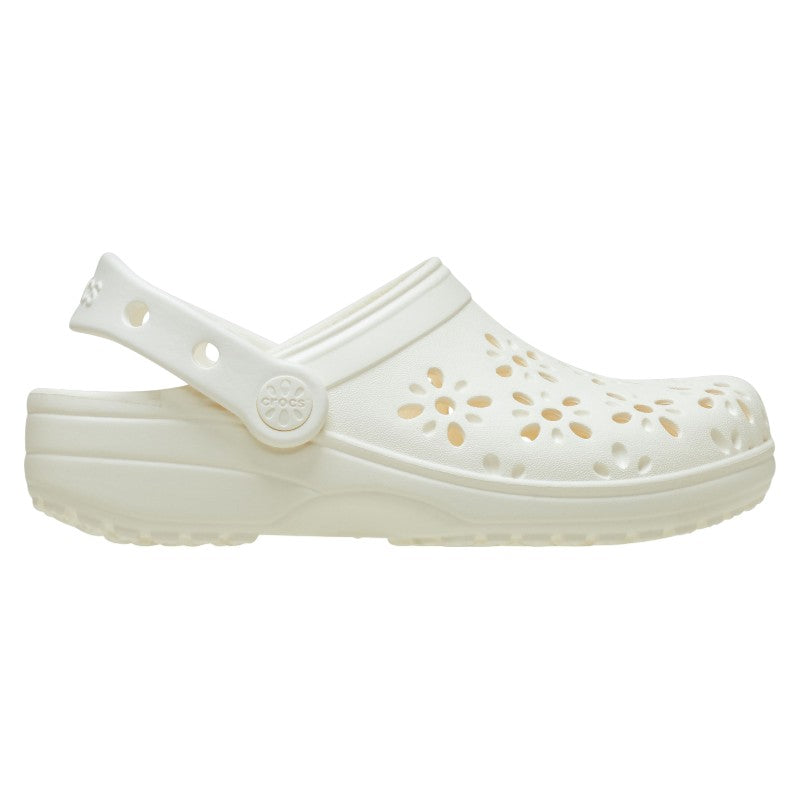 Classic Floral Cut Out Crocs para niños pequeños
