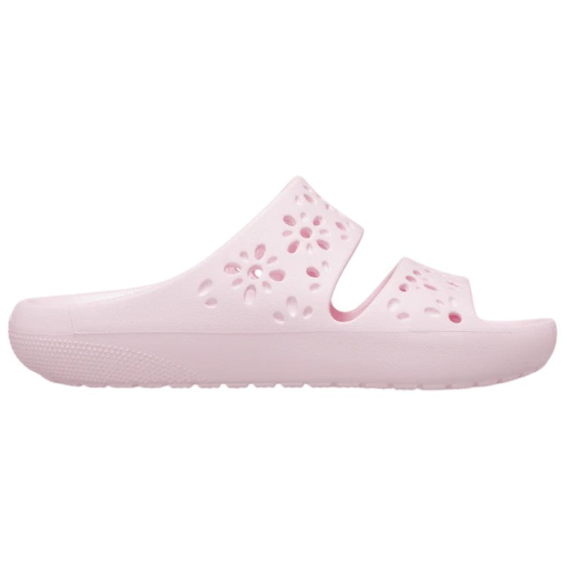 Crocs Classic Floral Cut Out Sandalia Unisex