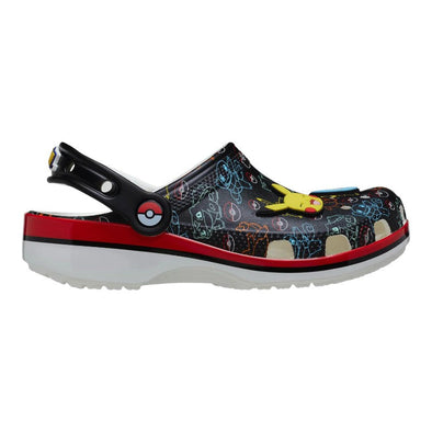 Pokemon print classic clog k calzado p/junior