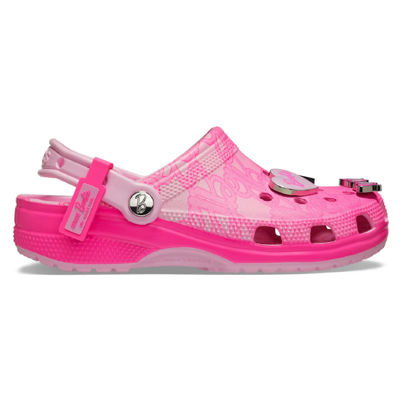Crocs Mattel Pink Barbie Classic Clog