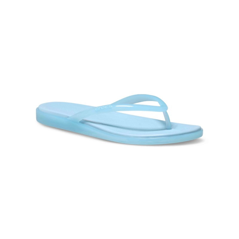 Sandalias Miami Jelly Round Toe Flip Crocs para dama