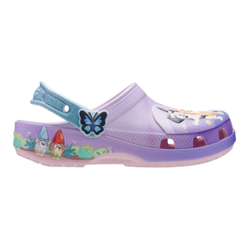 Crocs Bluey Multi Pink para niños