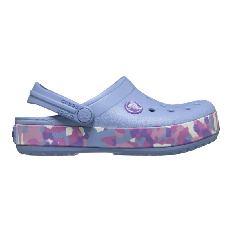 Crocs Crocband Glow Confetti Band para niños pequeños