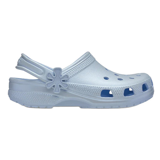 Classic Pearl Shine Clog para niños Crocs