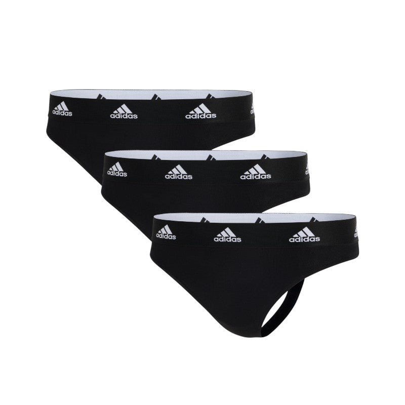 3 pk thong Adidas ropa interior para dama