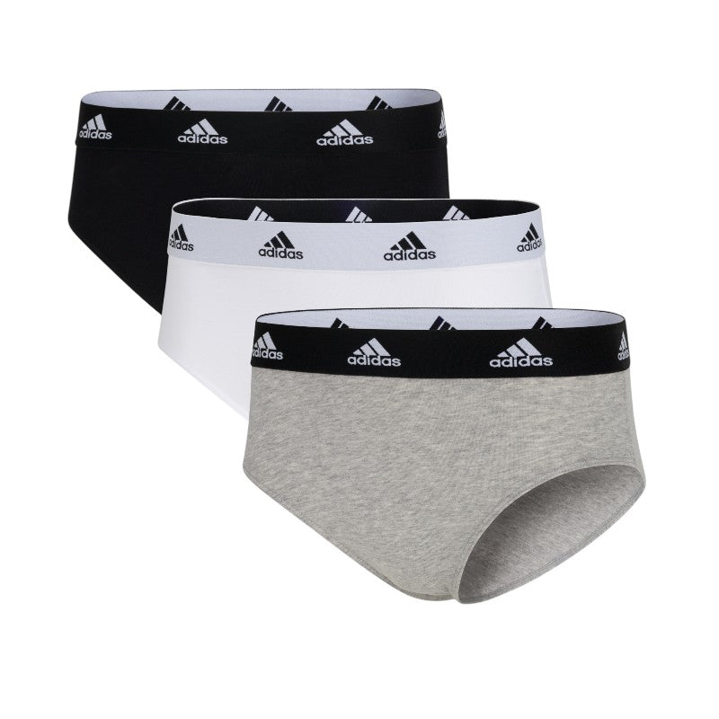 3-Pack de bikini brief Adidas para dama