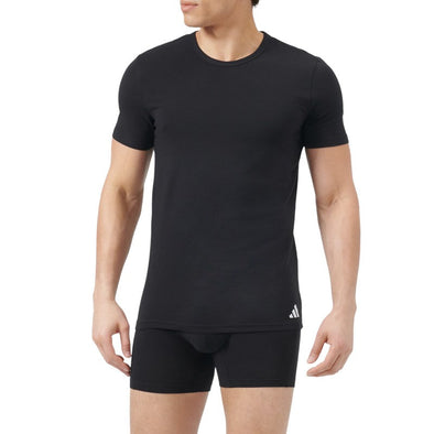 2pk crew neck t-shirt ropa interior para caballero