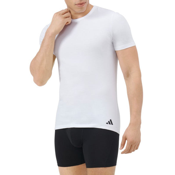 2pk crew neck t-shirt ropa interior para caballero