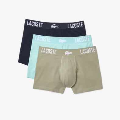 Pack de 3 boxers lacoste con diferentes colores