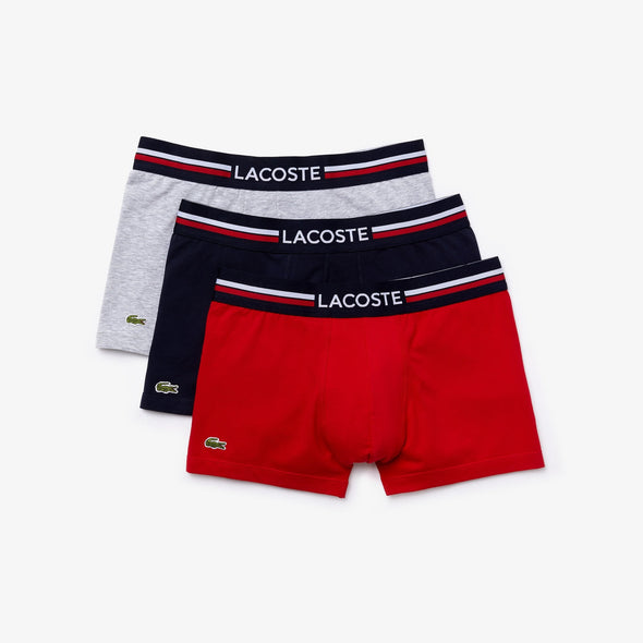 Pack de 3 boxers lacoste con diferentes colores