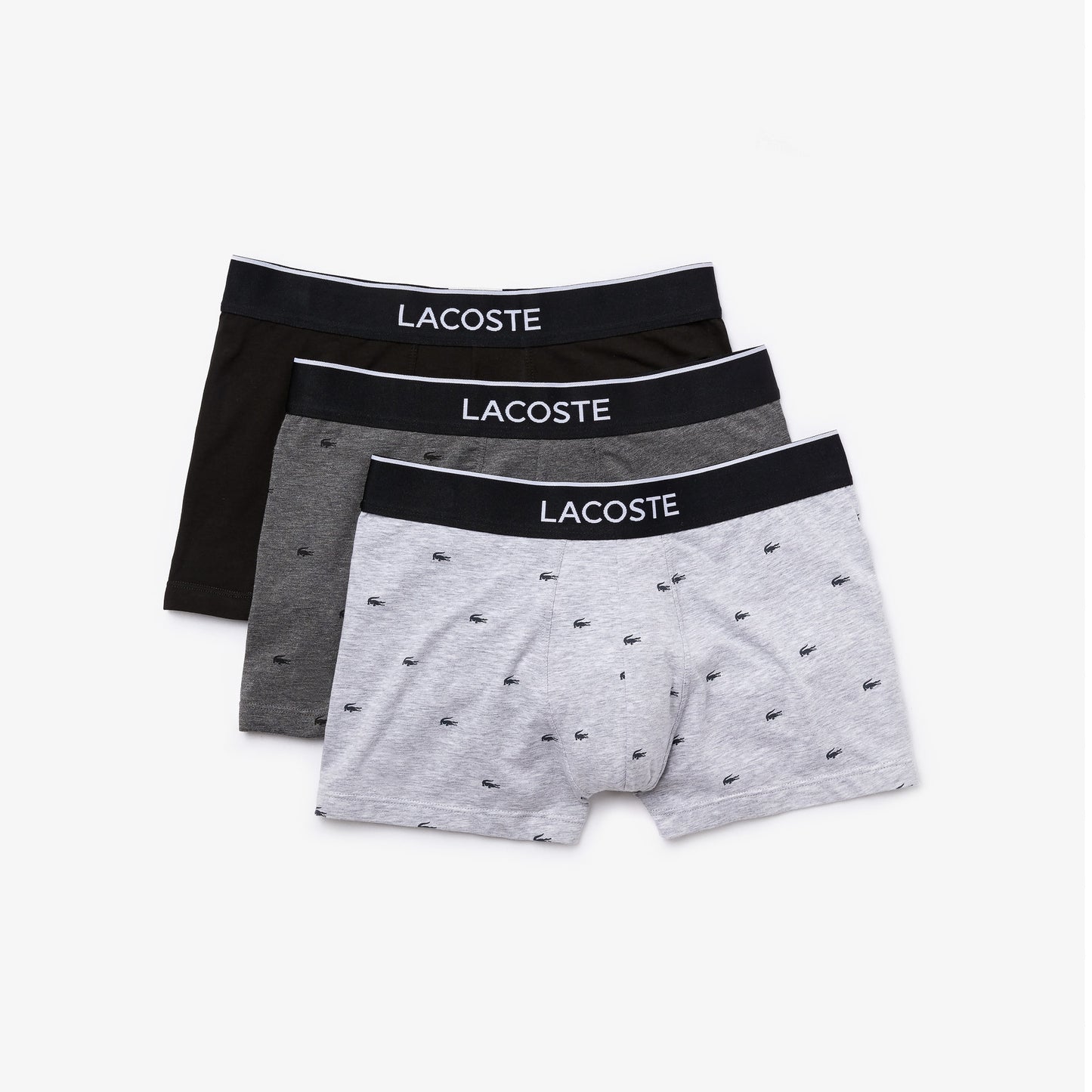 Pack de 3 boxers Lacoste
