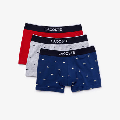 Pack de 3 boxers lacoste con diferentes colores