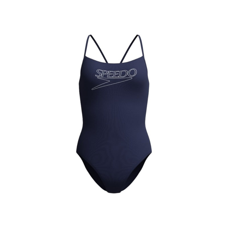 Vestido de baño Speedo Endurance Logo Thin Strap para dama